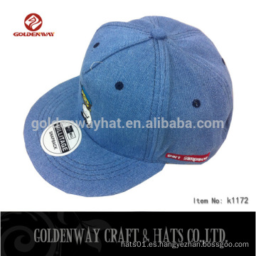 Nuevo casquillo barato del Snapback de 6 paneles de la llegada para los niños